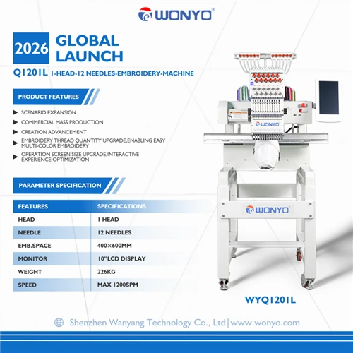 Maximum Versatility, Professional Performance — The Single Head Embroidery Ma...