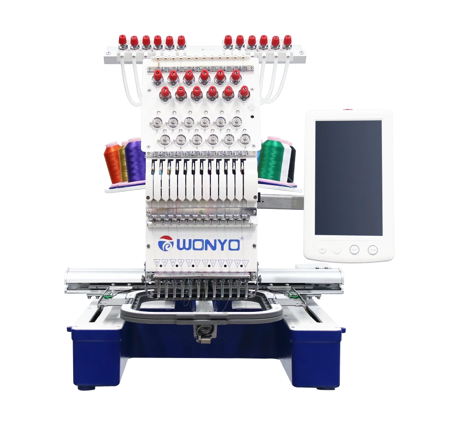 Nova 12 Smart Computerized Embroidery Machine — Commercial-Grade Performance, Easy To Use Even For Beginners