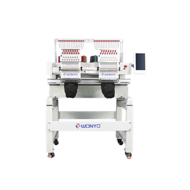 WONYO Portable 2 Head Computerized Embroidery Machine
