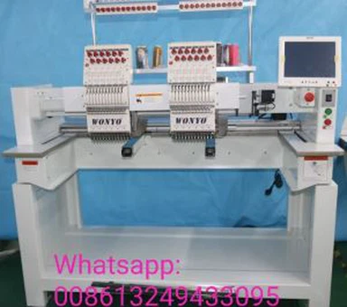 12 Threads Multi Head Embroidery Machine Digital