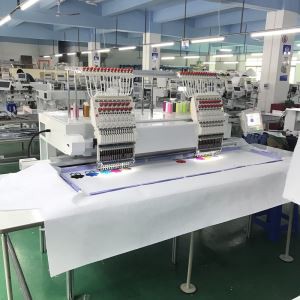 2 Head Computer Embroidery Machine With Size 400*800mm