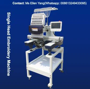 Single Head Home Embroidery Machine For Hats WY1501CS