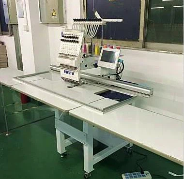 Computerized Big Area One Head 15 Needles 360*1200 Mm Embroidery Machines