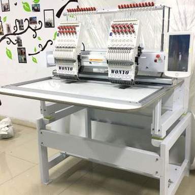2 Head Multi Foundation Cap Embroidery Machine