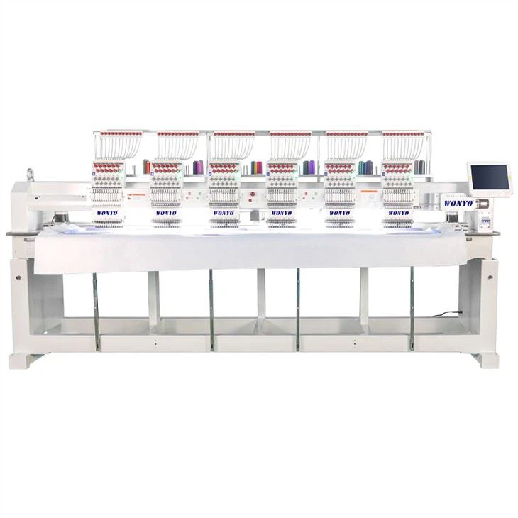 Automatic Computerized Embroidery Machine 6 Head