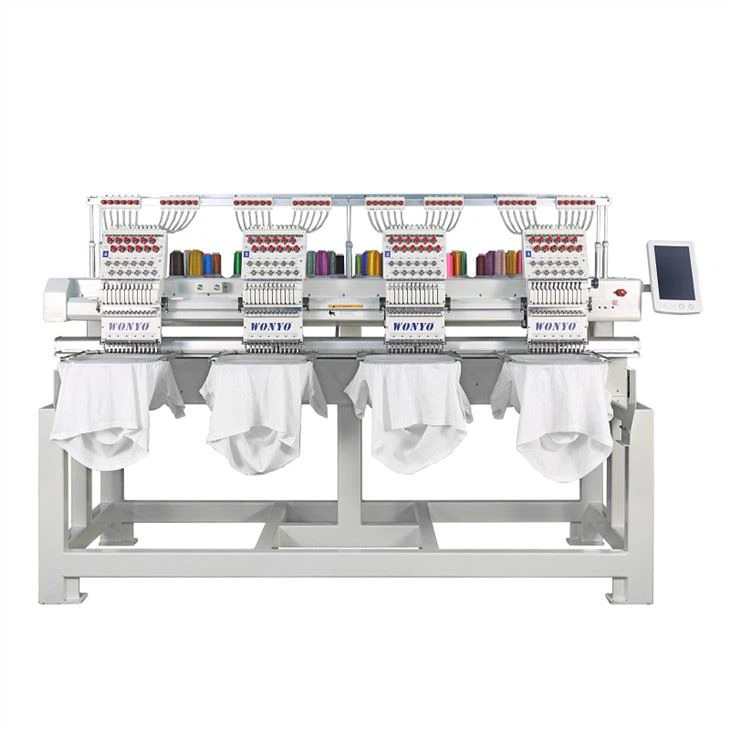 WONYO Computer Cap T-shirt Chenille Sequin Easy Cording High Speed Embroidery Machine