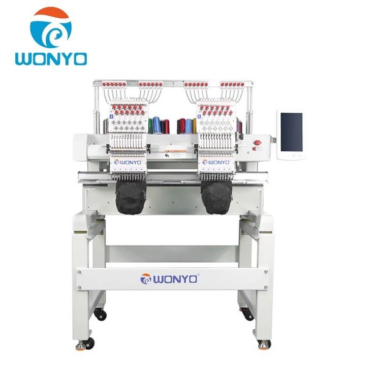 Good Quality, Industrial WonyoHead Embroidery Machine With 9 Needles 400*500