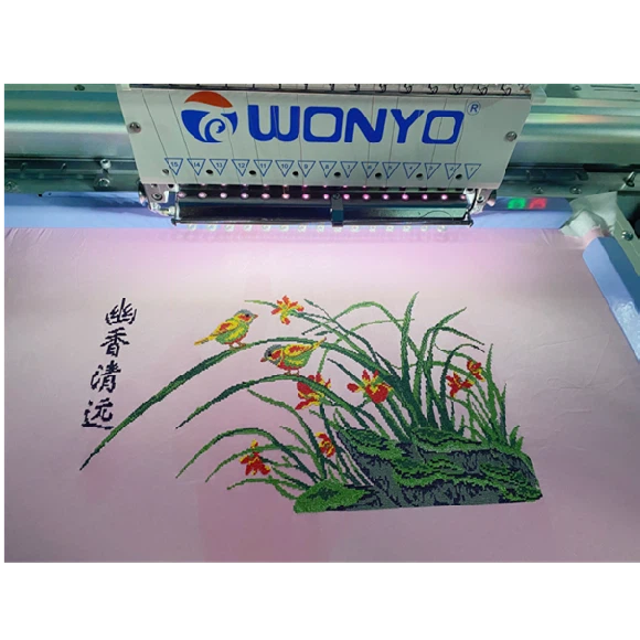 Single Head Embroidery Machine Monogram Machine Computerized With 200*300mm Single Head Embroidery Machine Monogram Machine Computerized With 200*300mm